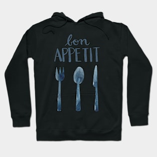 Bon Appetit - Teal Hoodie